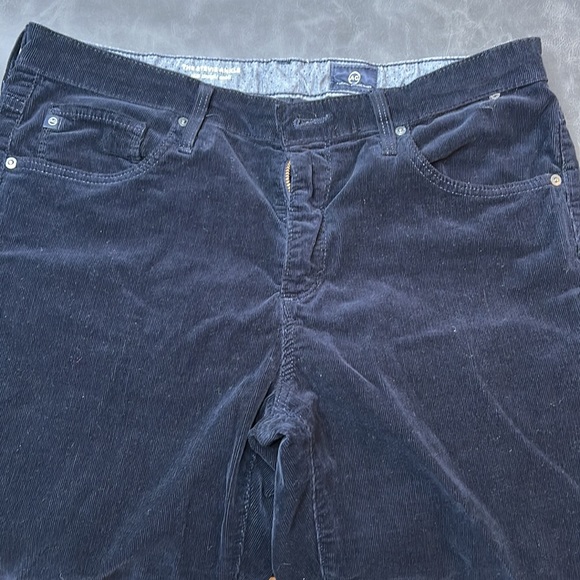 Adriano Goldschmied Navy Corduroy Pant - Picture 2 of 5